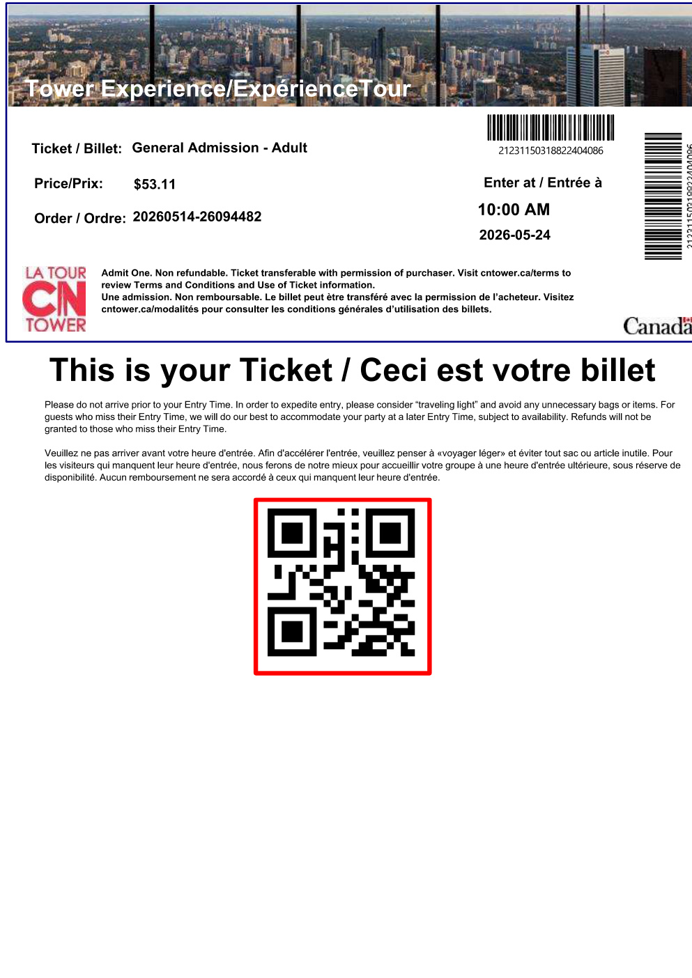 CN Tower tickets página 2